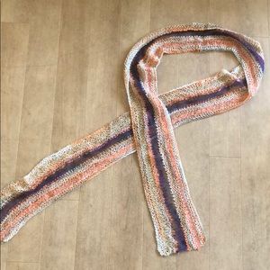Hand made long scarf